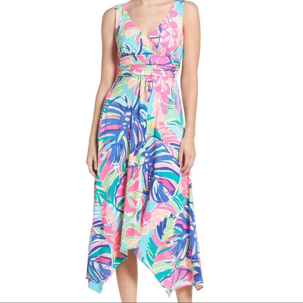 Lilly Pulitzer Sloane Midi Dress SMALL
